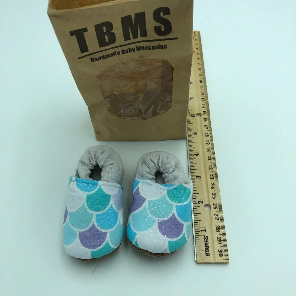 TBMS Handmade Baby Moccasins 3/$18